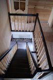 Прямая лестница из сосны 05-10